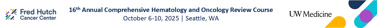 16th Annual Comprehensive Hematology & Oncology Review Course (MJ2601) Banner